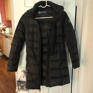Michael Kors packable down fill coat